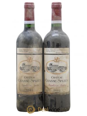 Château Chasse Spleen  2005 - Lot de 2 Bouteilles