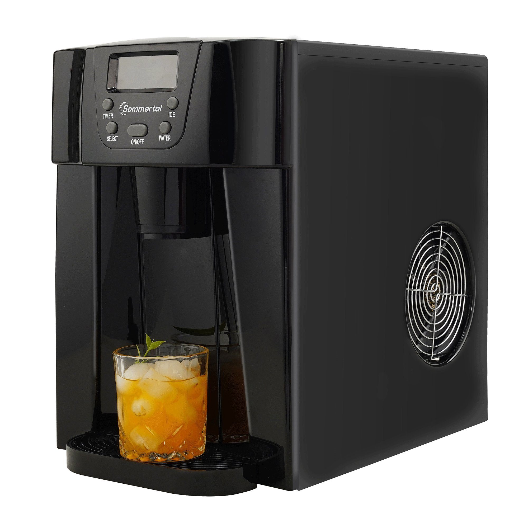 Sommertal Eiswürfelmaschine Sommertal Eiswürfelmaschine EM12E, Ice Maker, schnelle Eisherstellung ab 6 Minuten, 12kg pro Tag