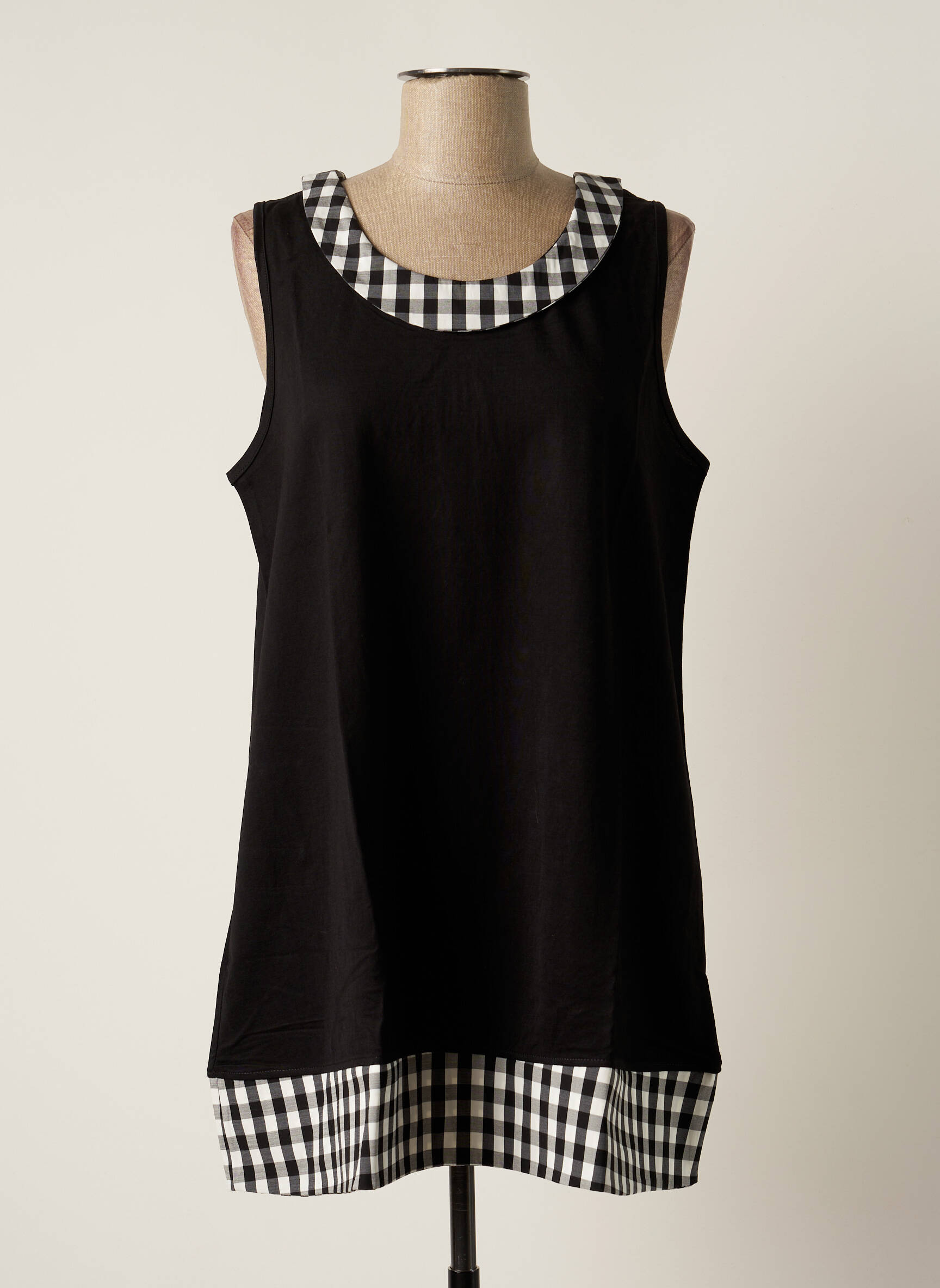 G Oze Tuniquesansmanche Femme couleur noir