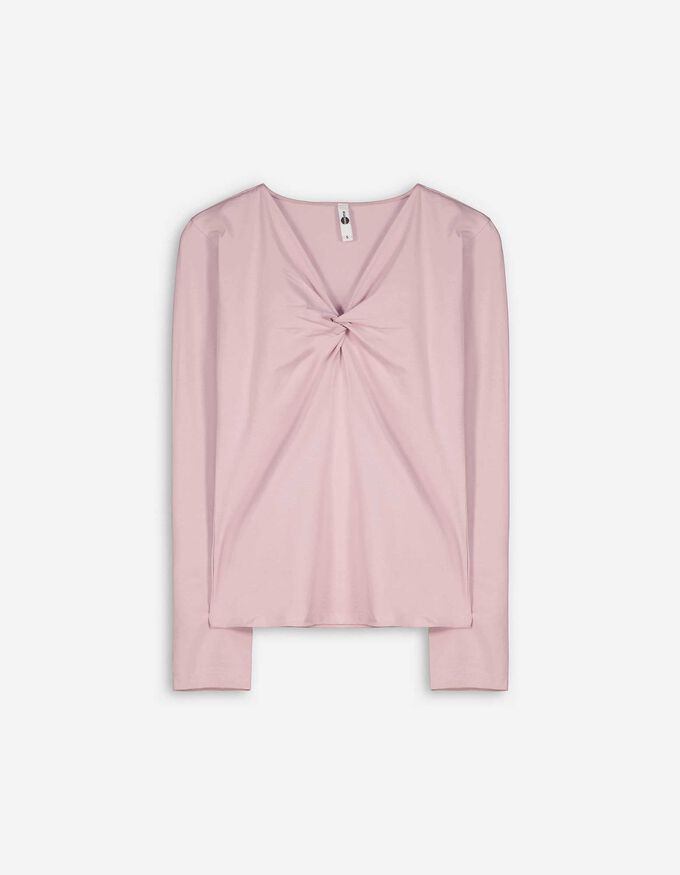 Langarmshirt - Knotendetail