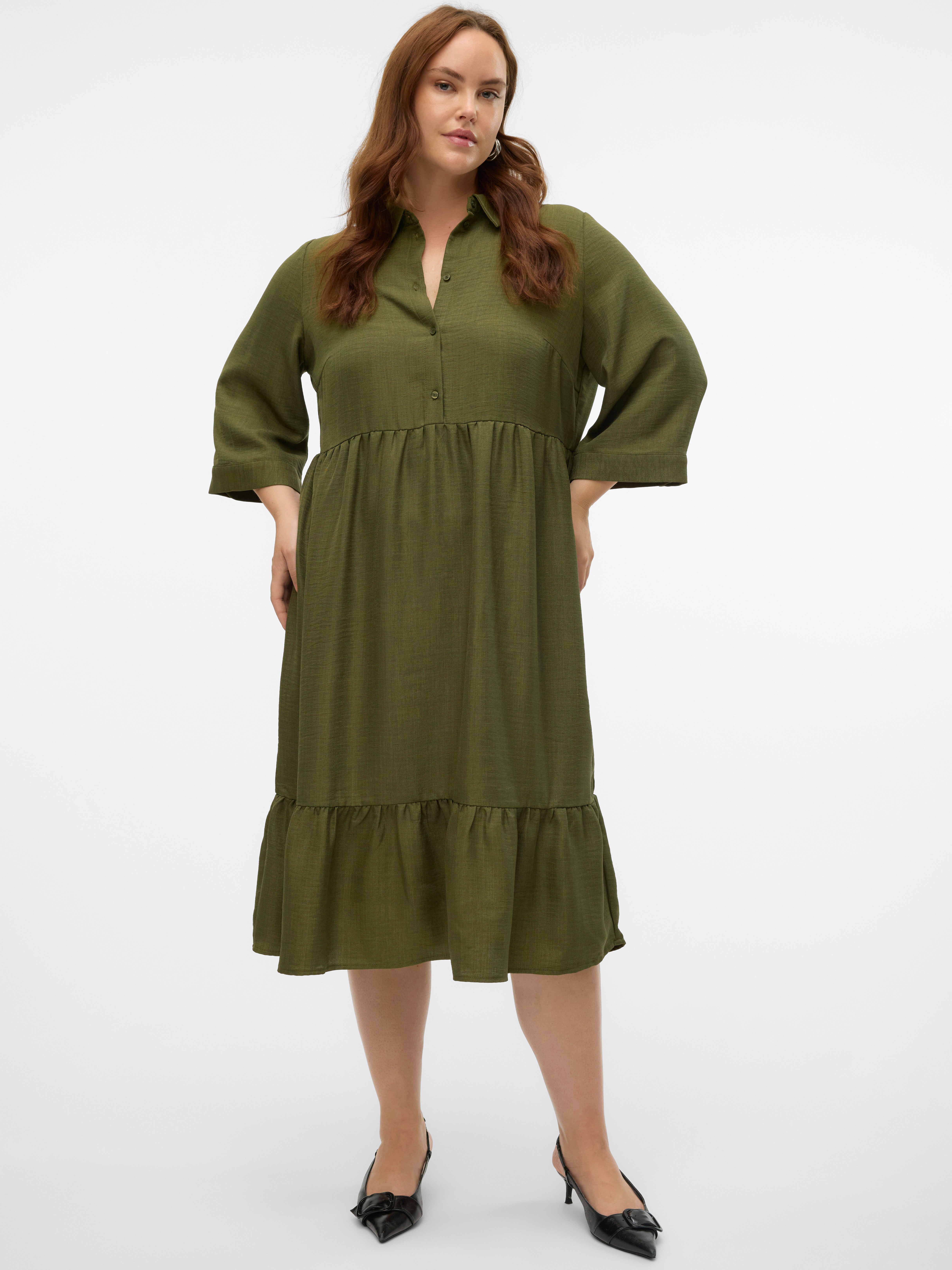 VMCMELONEY Midikleid