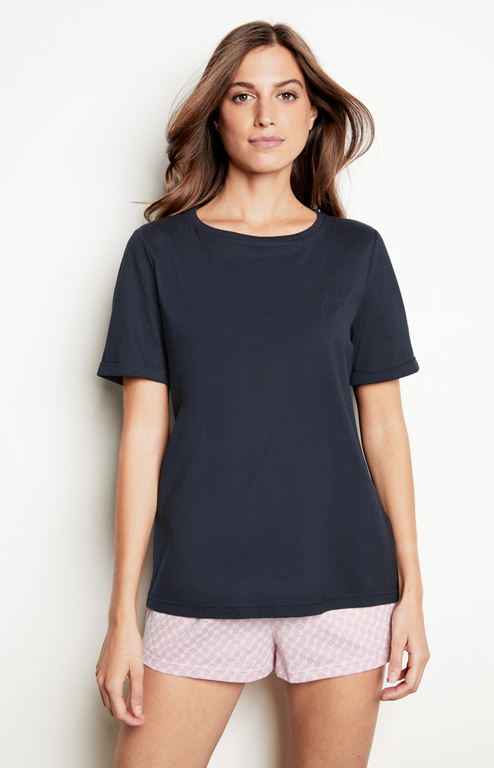 Loungewear T-Shirt in Navy
