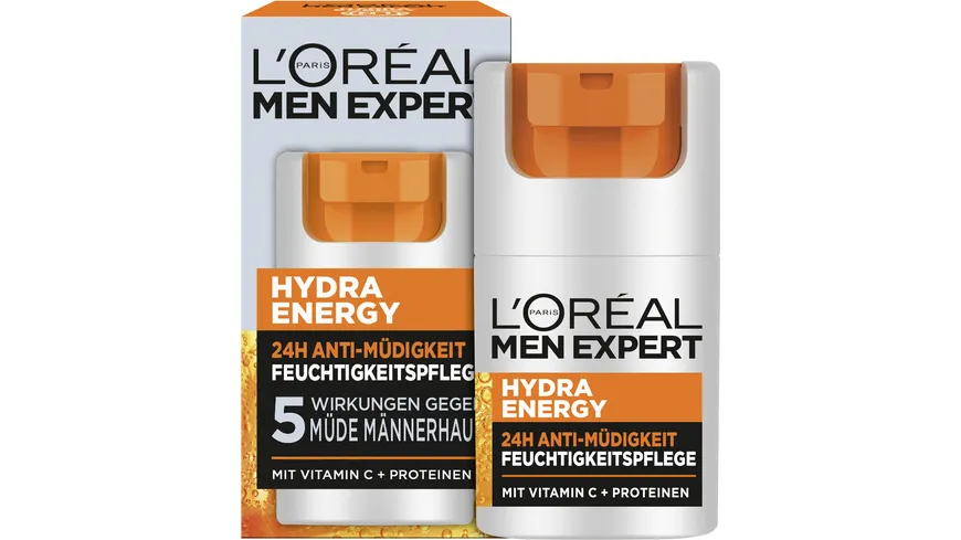 L'Oréal Men Expert Hydra Energy Tagespflege Gesicht 24h 50 ml