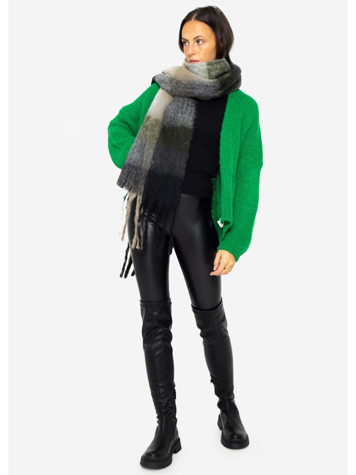 SASSYCLASSY Thermo Leggings in Lederoptik in Schwarz günstig kaufen