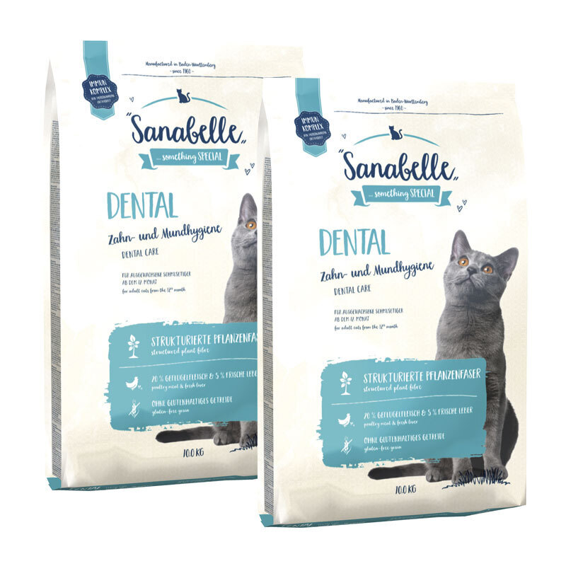 Sanabelle Trockenfutter Sanabelle Dental 2x10 kg