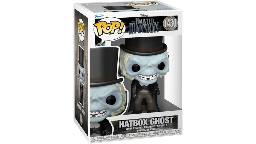 Funko - POP! -  Haunted Mansion - Hatbox Ghost Vinyl