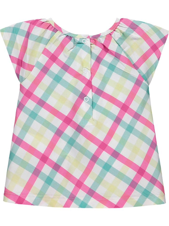 Kanz Bluse in Pink/ Grün/ Gelb günstig kaufen