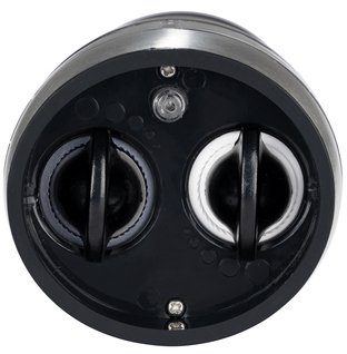 WENKO Gewürzmühle 2in1 elektrisch, mit Keramikmahlwerk und LED-Leuchte