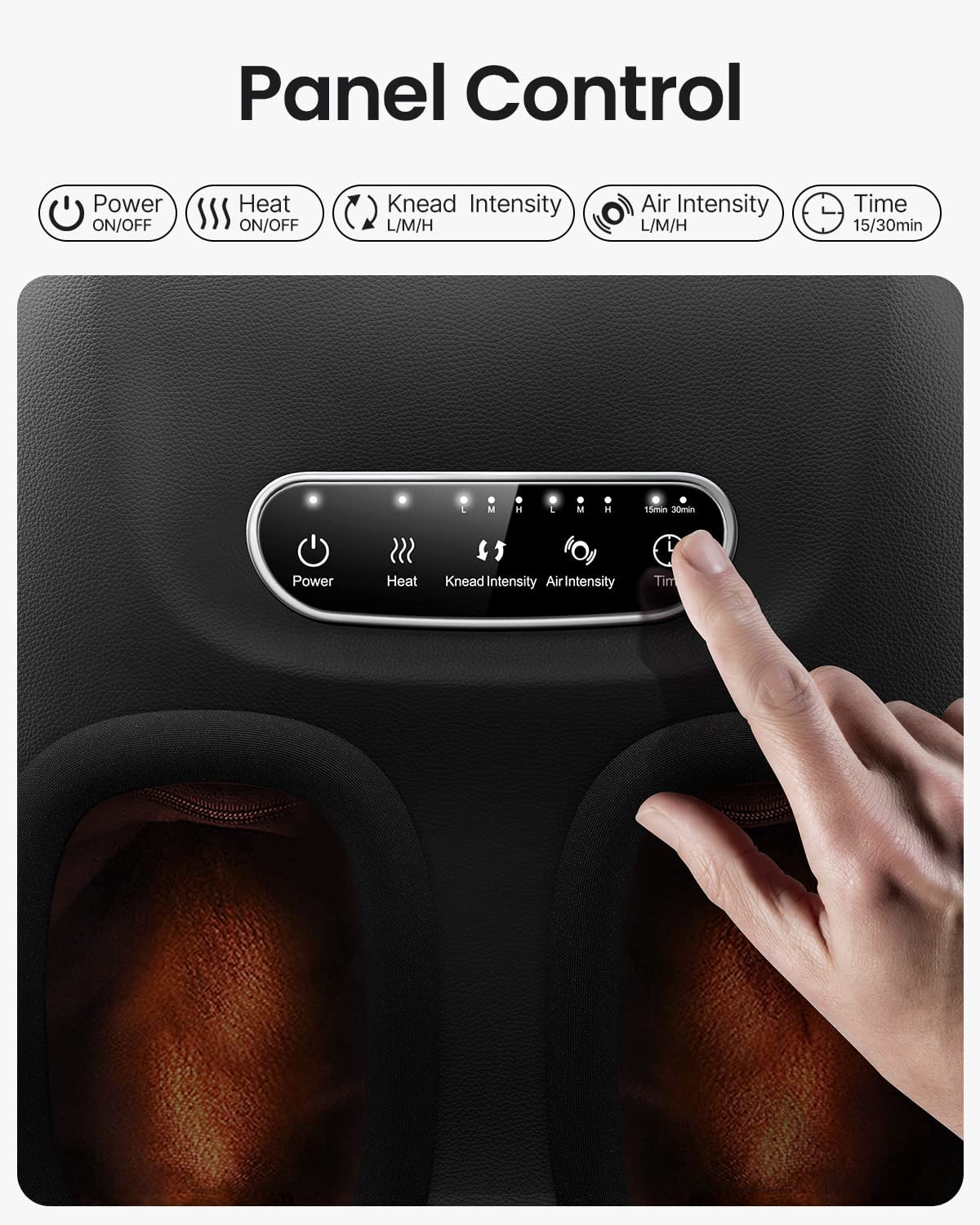 Shiatsu-Fußmassagegerät mit Wärme
