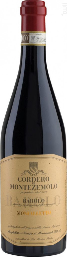 Monfalletto Cordero Di Montezemolo Vin Rouge●Barolo DOCG 2019 75cl