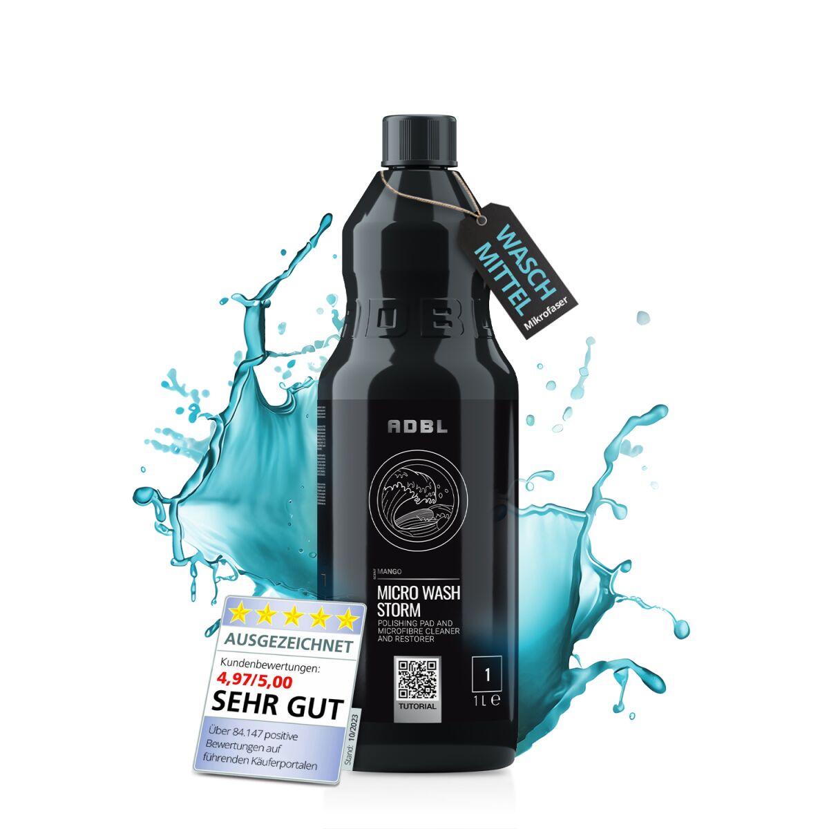ADBL Micro Wash Storm Waschmittel 1L