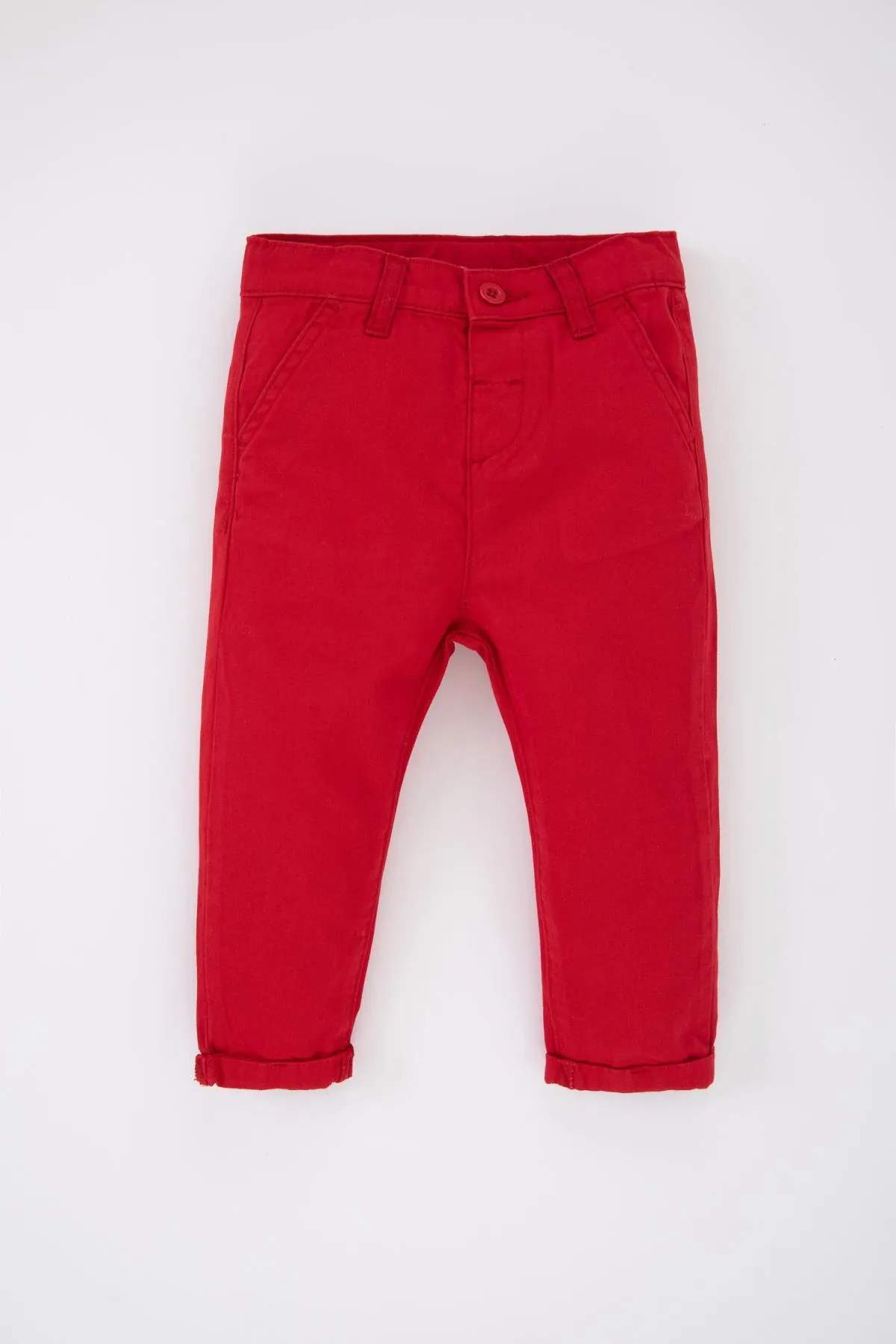 DeFacto  Baby-Jungen Basic Rote Gabardine Hose Z2703a223sp