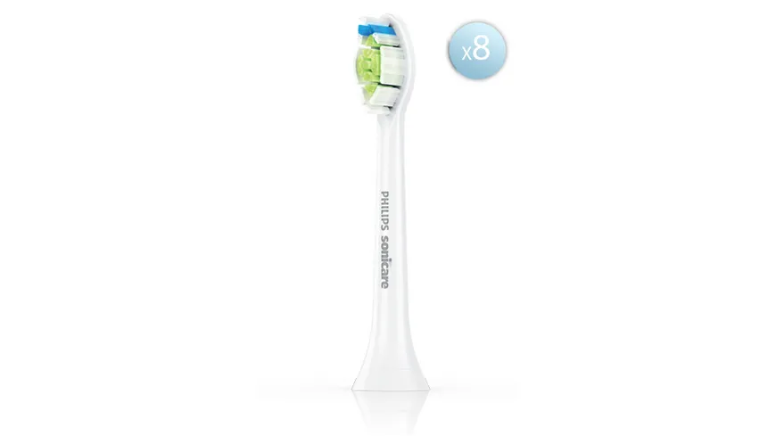 PHILIPS Sonicare Zahnbürstenköpfe W2 Optimal White Weiß