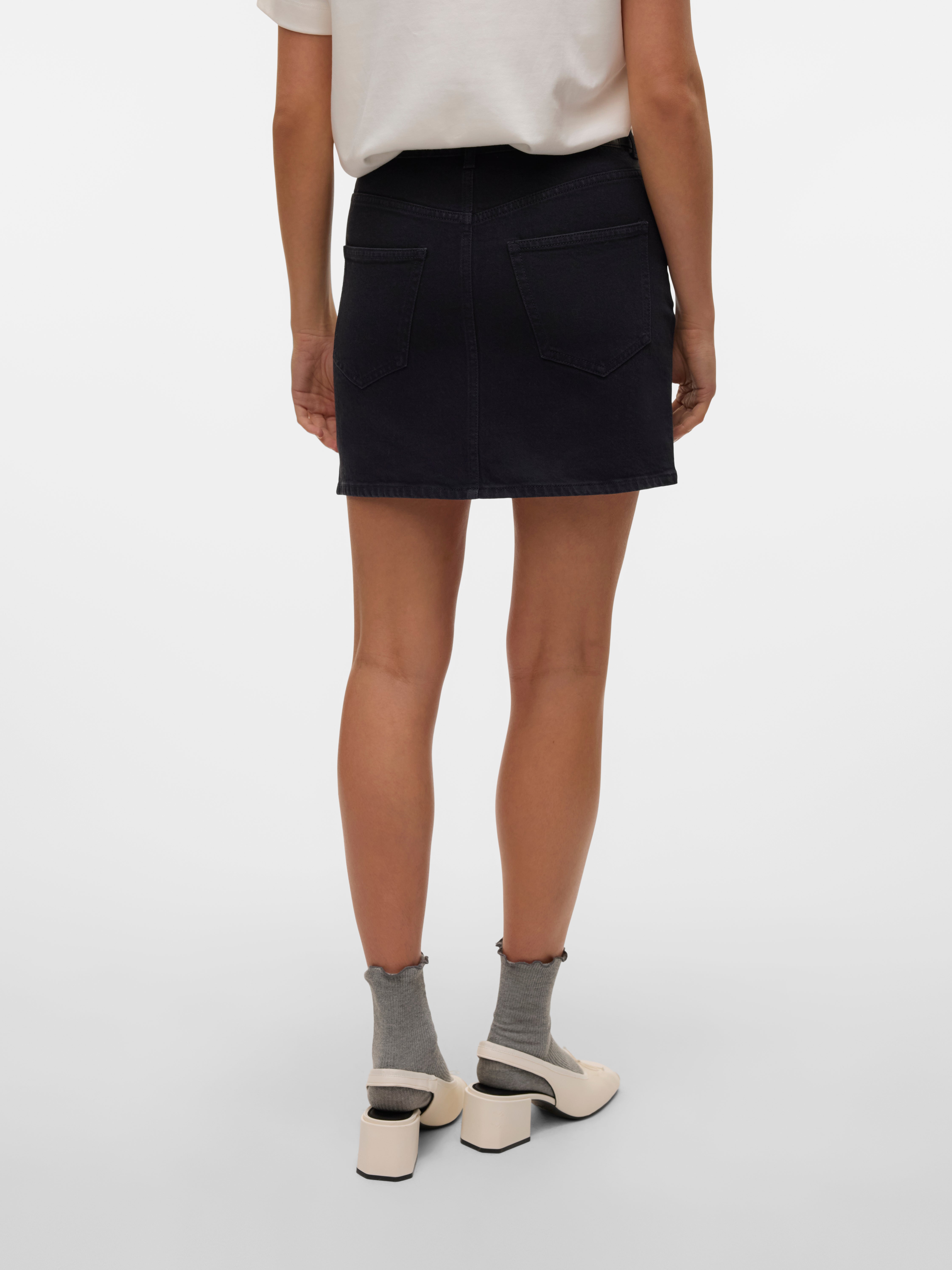 VMTESSA Hohe Taille Kurzer Rock