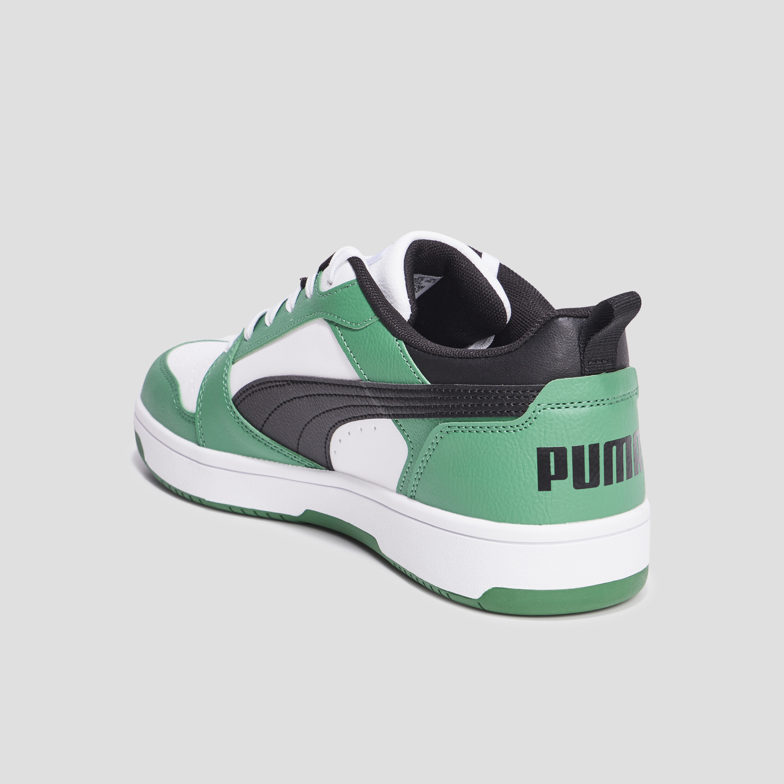Tennis basses à lacets Puma Rebound V6 vert homme | La Halle