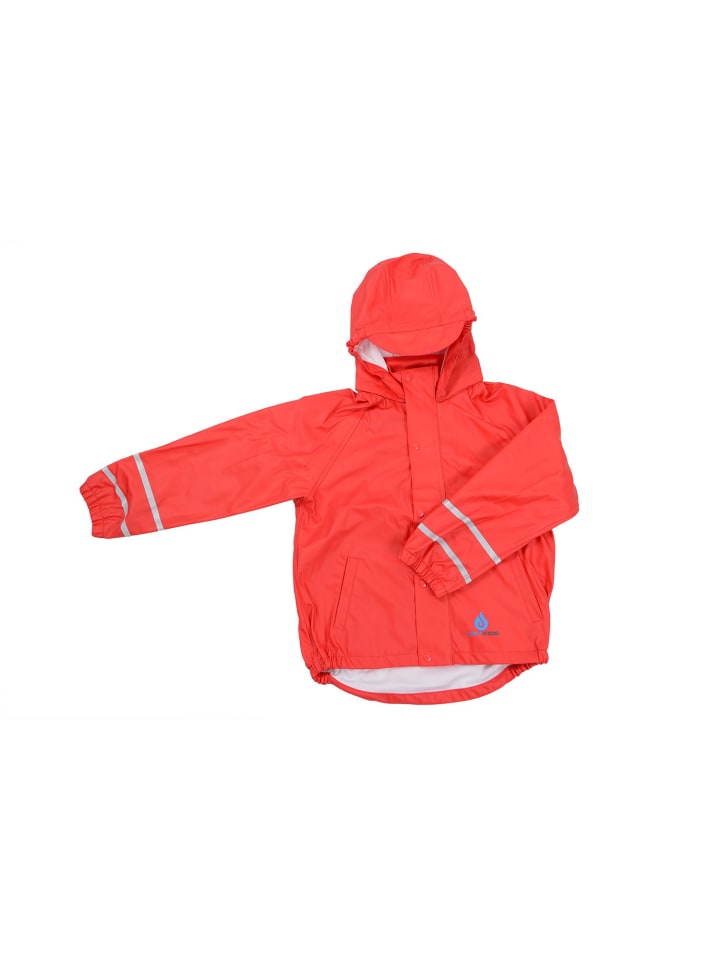DRY KIDS Regenjacke in Rot günstig kaufen
