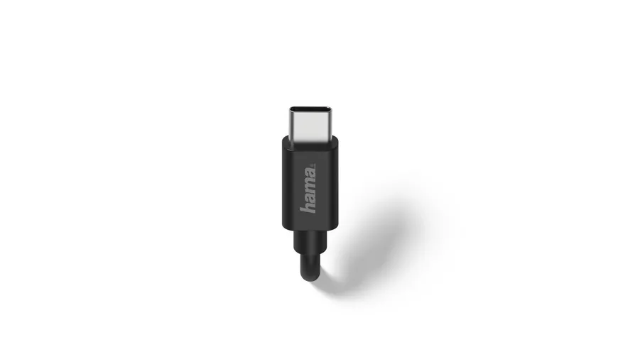 Hama Ladegerät, USB Type-C, 2,4 A, Schwarz
