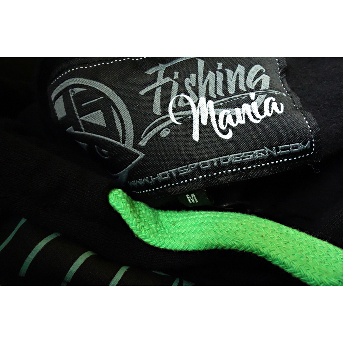 Hotspot Herren Hoodie Fishing Mania (Hecht)