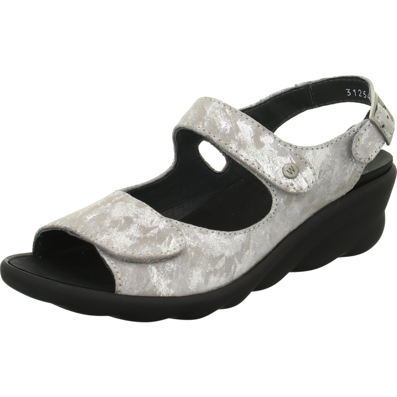WOLKY Pantoletten grau Scala taupe
