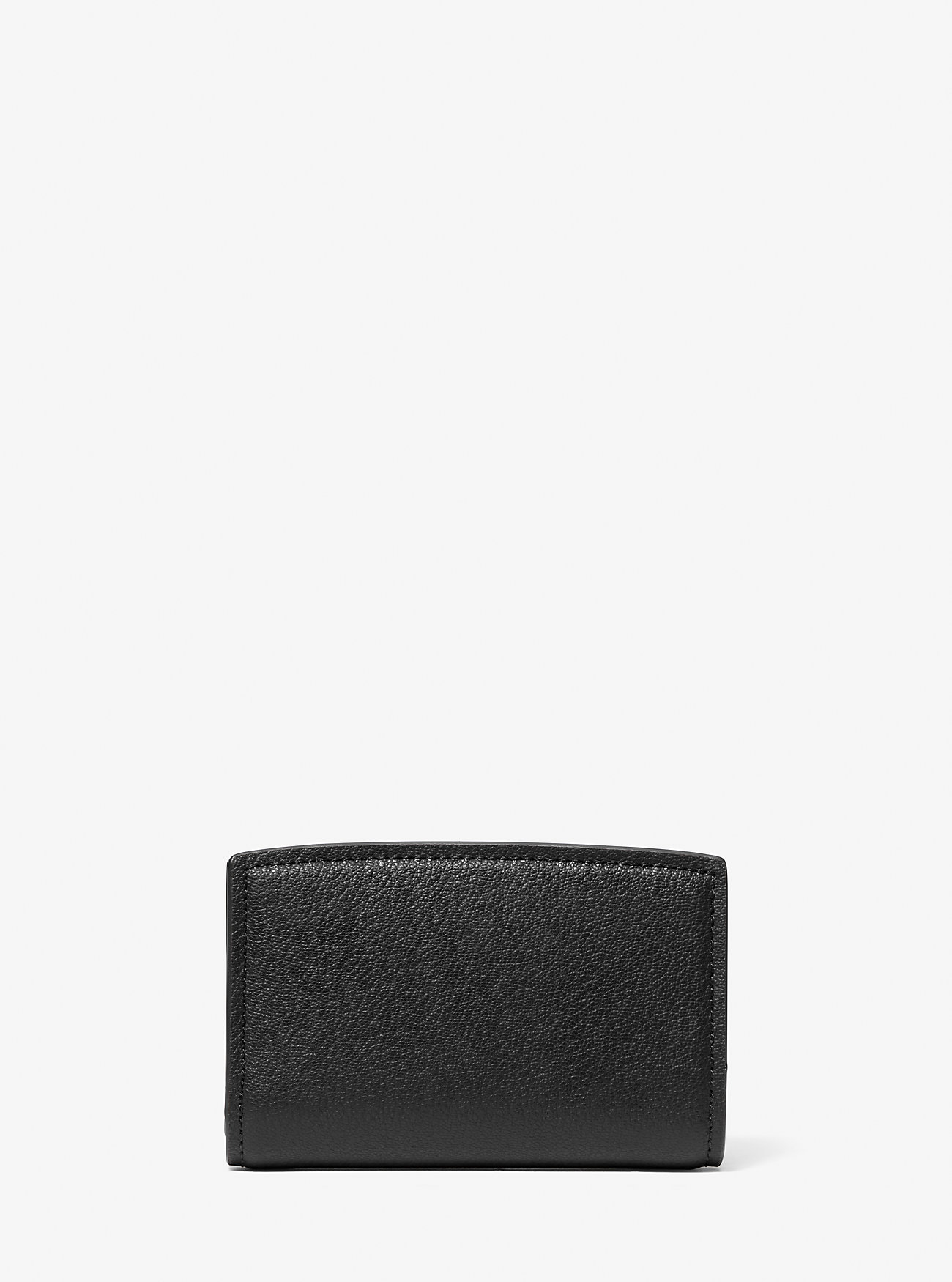 Bryant Medium Pebbled Leather Wallet - BLACK