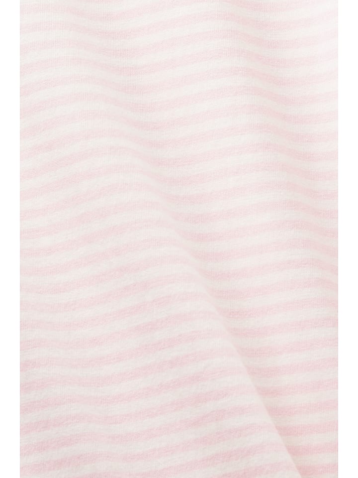 ESPRIT Shirt in Rosa/ Weiß günstig kaufen
