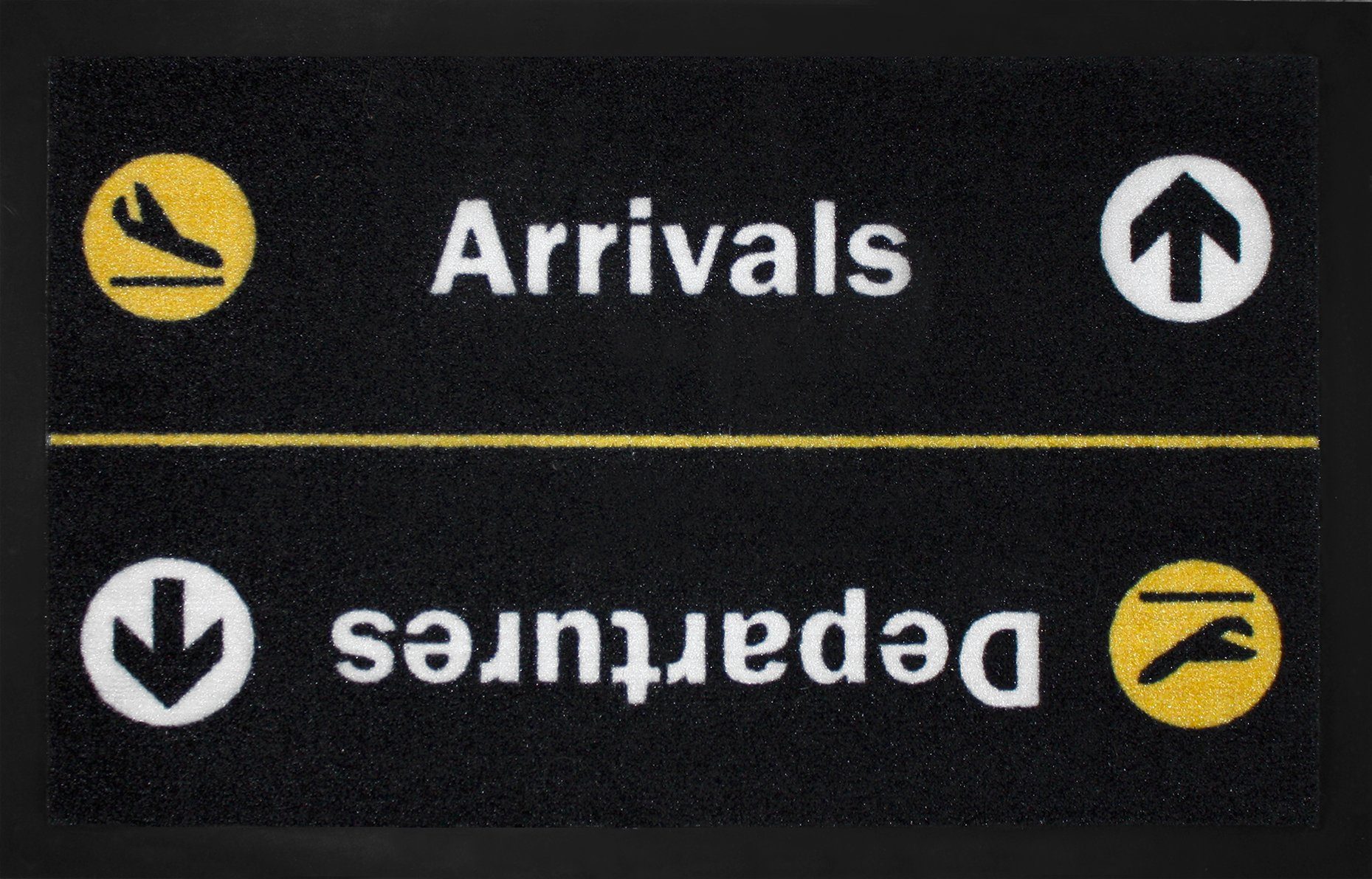 Fußmatte Arrivals/Departures Fußmatte, Close Up, Höhe: 40 mm