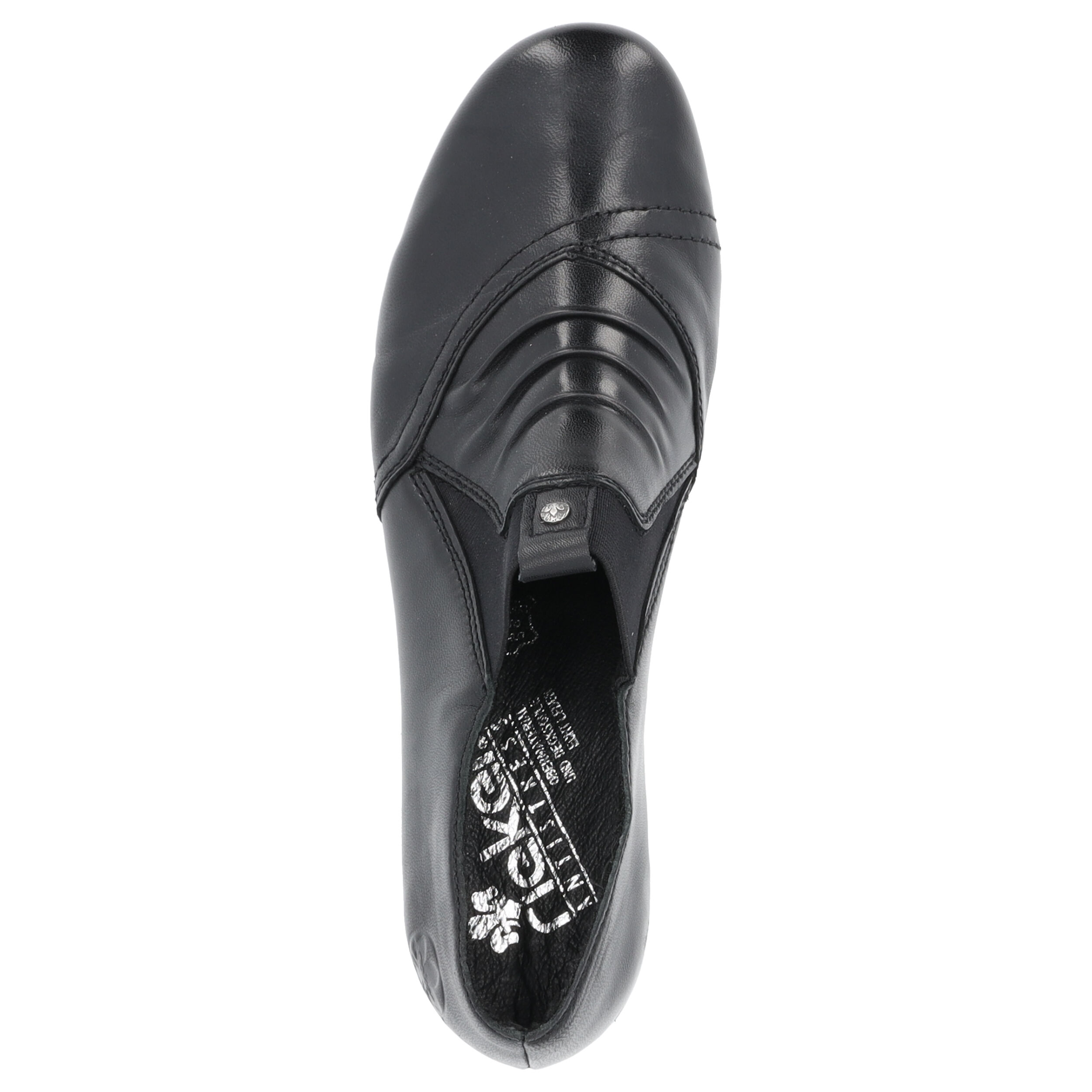 Rieker 41657, Pumps, Damen, schwarz/schwarz