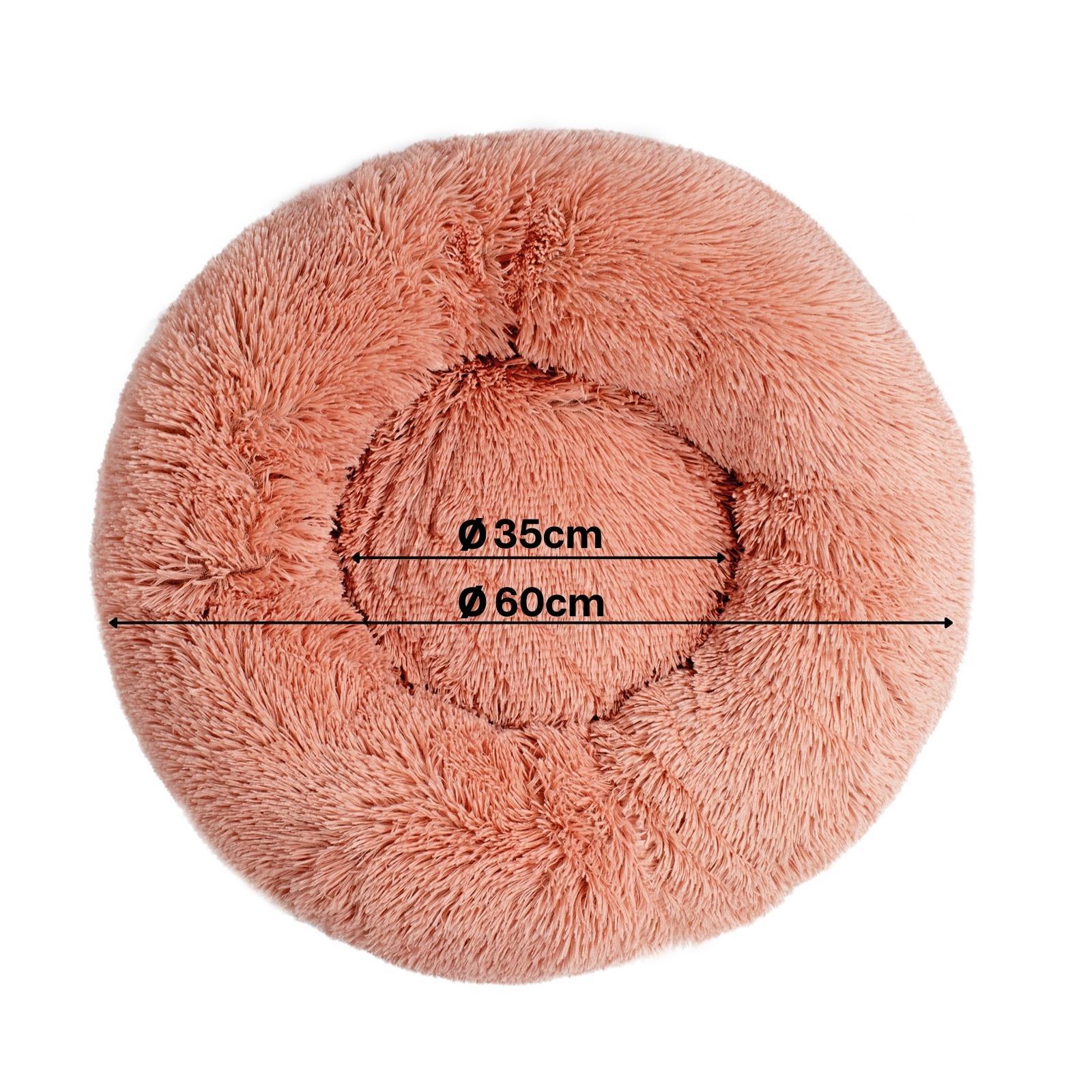 Lionto Hundebetten Lionto Donutbett rosa L