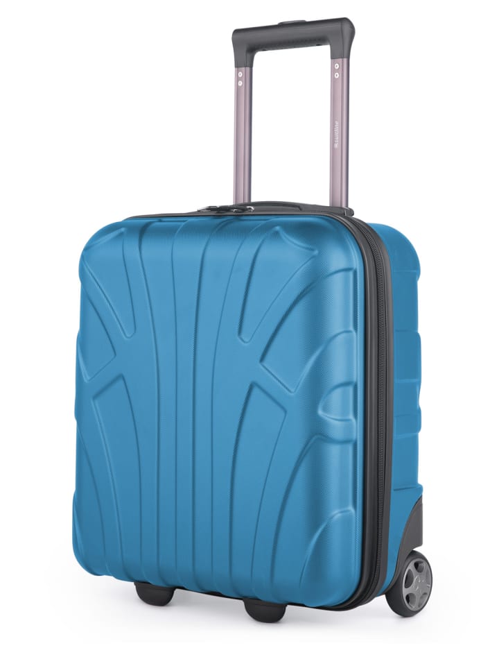 suitline Handgepäck EasyJet Koffer 45x36x20 Freigepäck 30 L in Cyanblau günstig kaufen S
