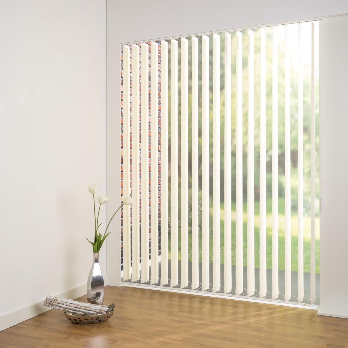 Bella Casa Schiebevorhang 180 x 180 cm beige 127 mm
