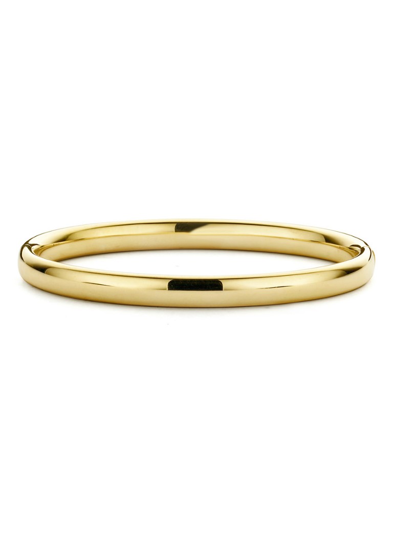 Diamond Point  Geelgouden bangle (M)