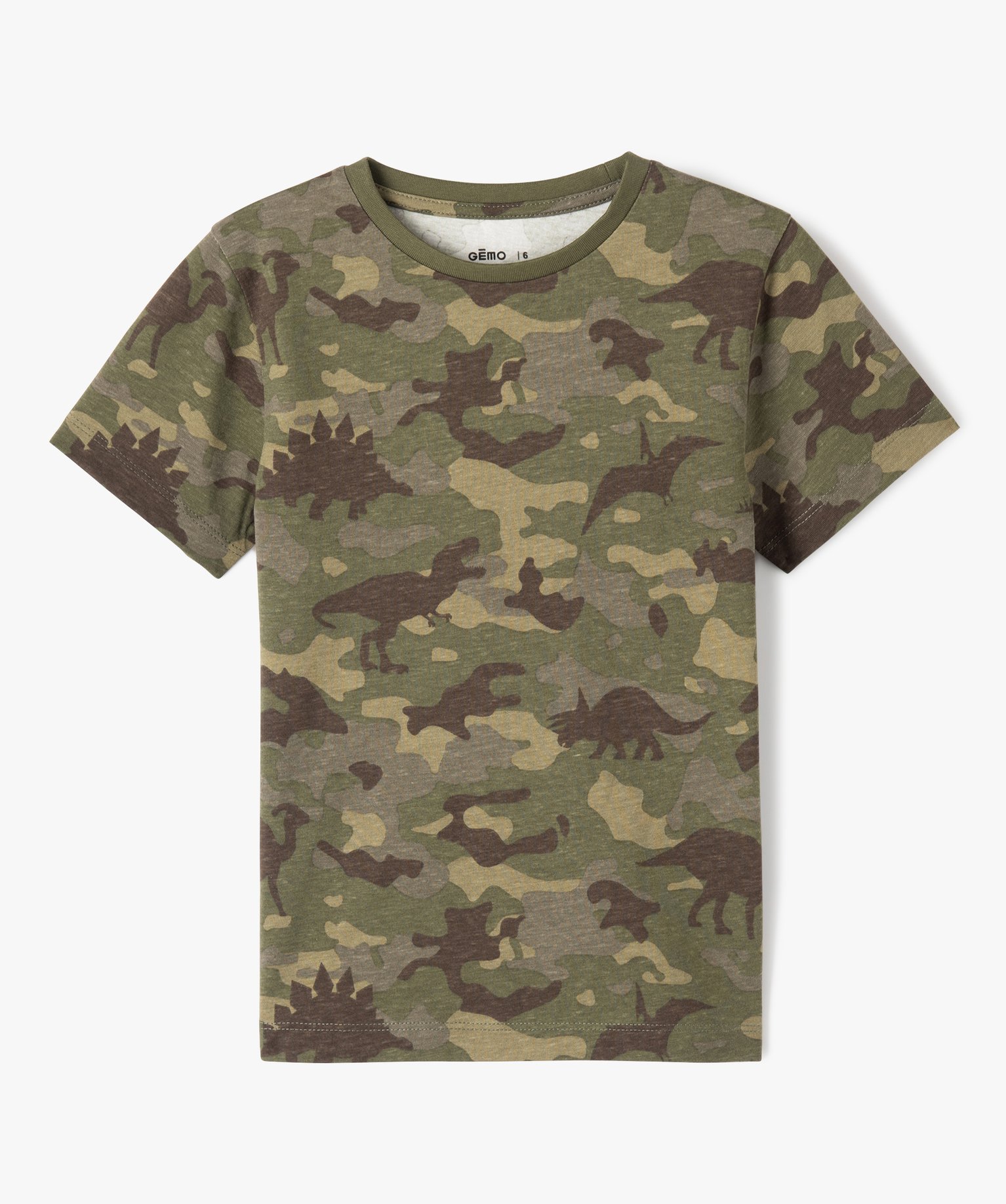 Tee-shirt Garçon à manches courtes à motifs imprime | GEMO