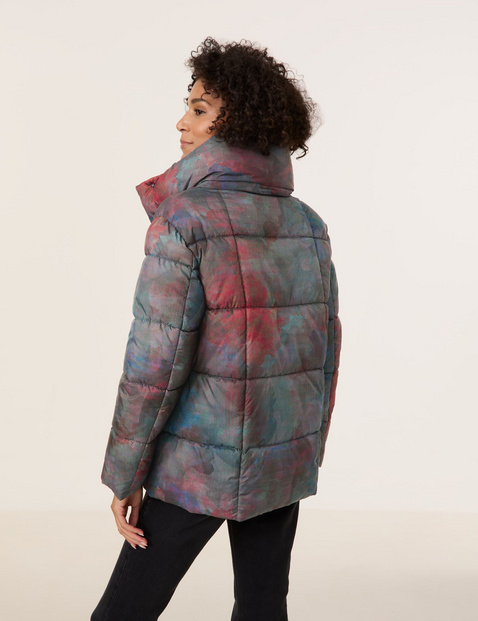 Outdoorjacke mit versteckter Kapuze