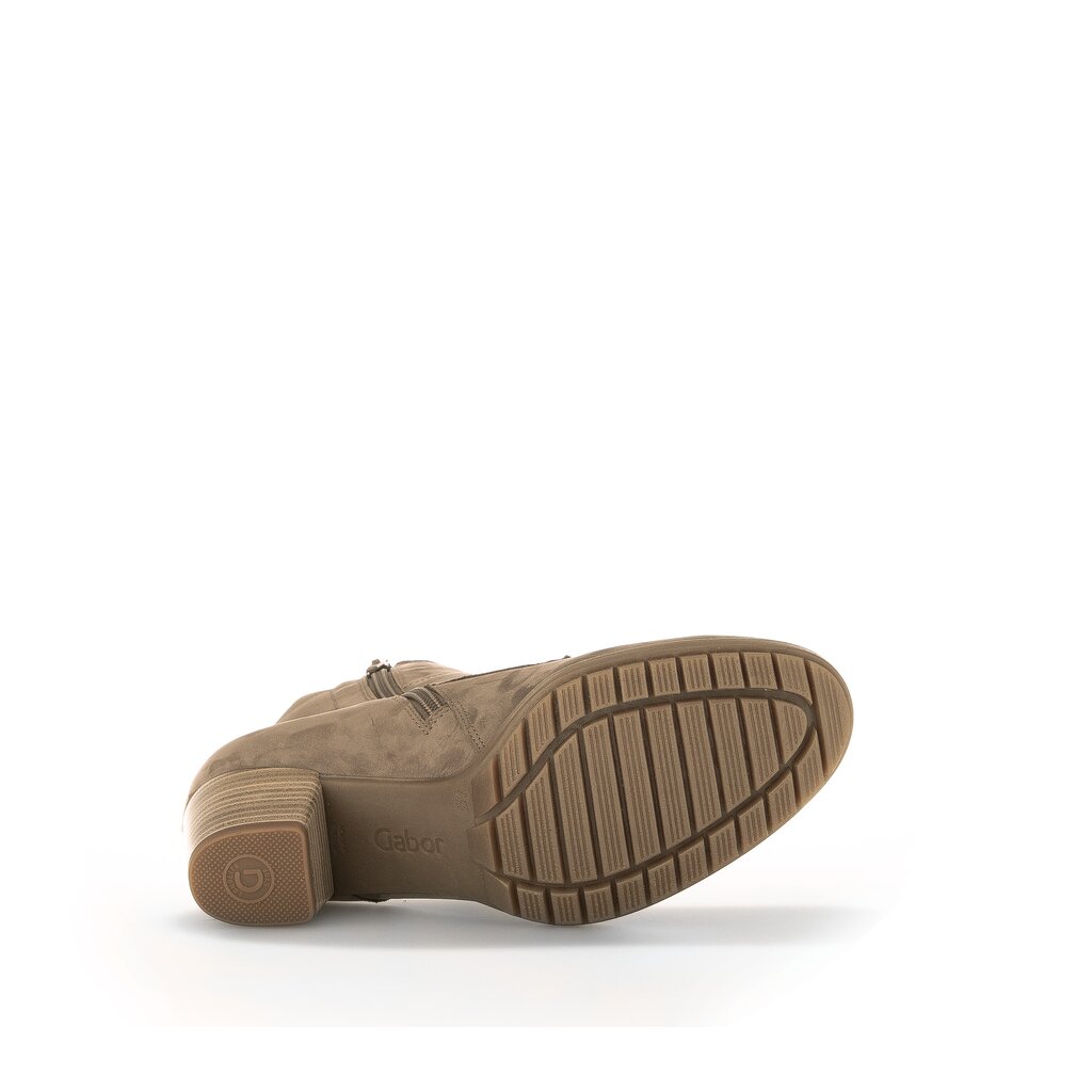 Gabor comfort Schnürstiefelette beige