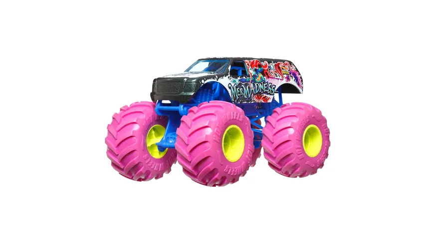 Hot Wheels Monster Trucks-Fahrzeuge im Maßstab 1:24, 1 Stück, sortiert