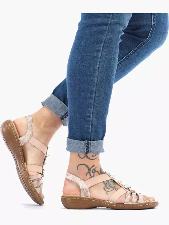 Rieker Damen Riemchensandalen
