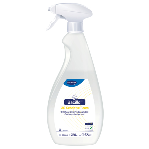 BACILLOL 30 Sensitive Foam Flasche m.Schaumsprüh  750 ml  Schaum