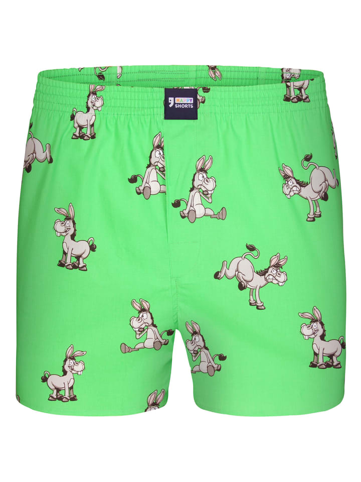 Happy Shorts Boxershorts Motive in Donkeys günstig kaufen