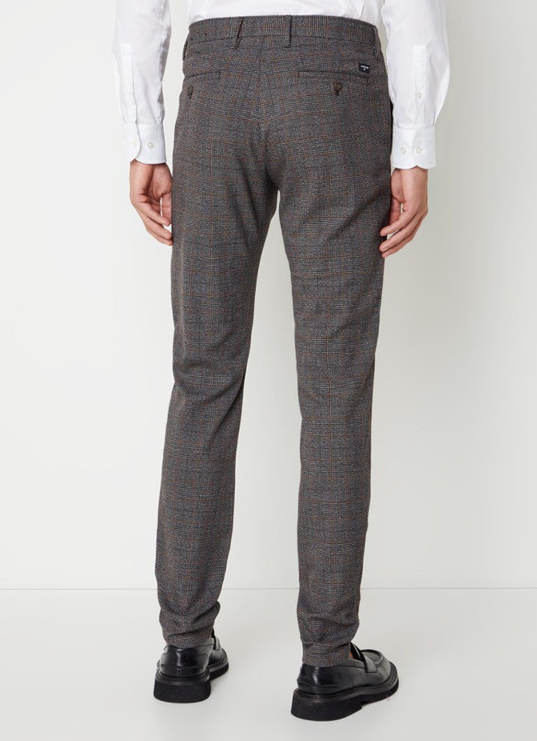 Pantaloni Strelson Slim Fit în carouri
