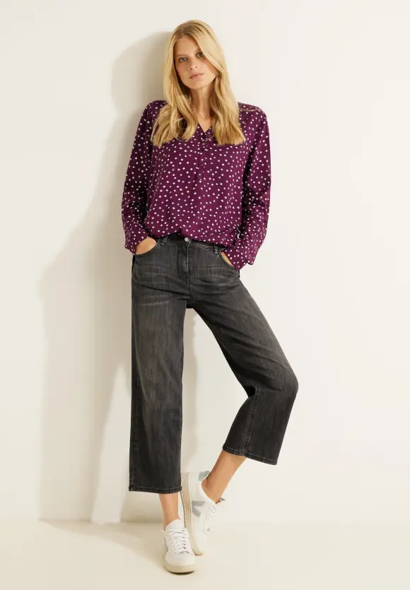 CECIL Bluse mit Punktemuster