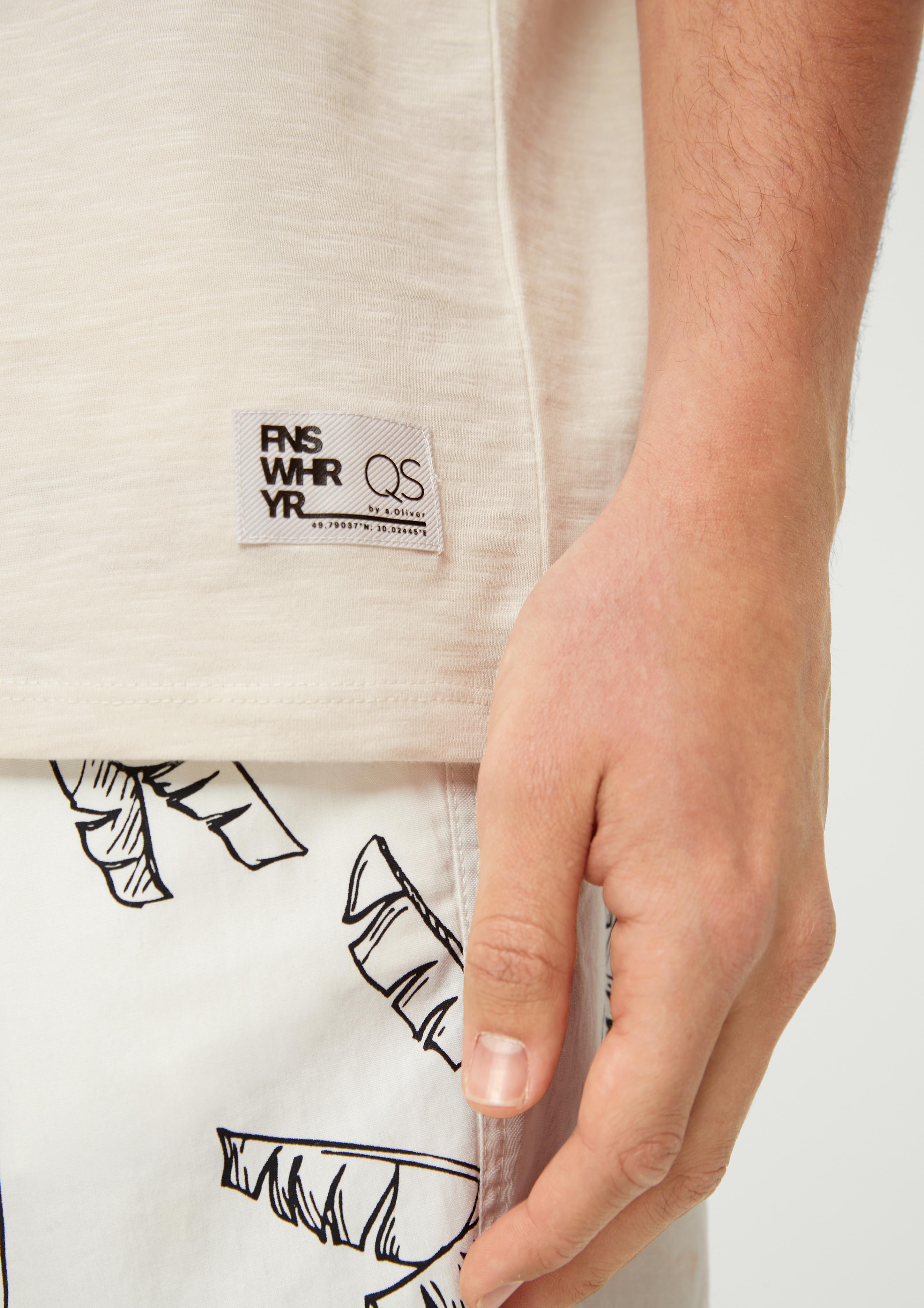 Ärmelloses Shirt aus Baumwolle  2130273-8000