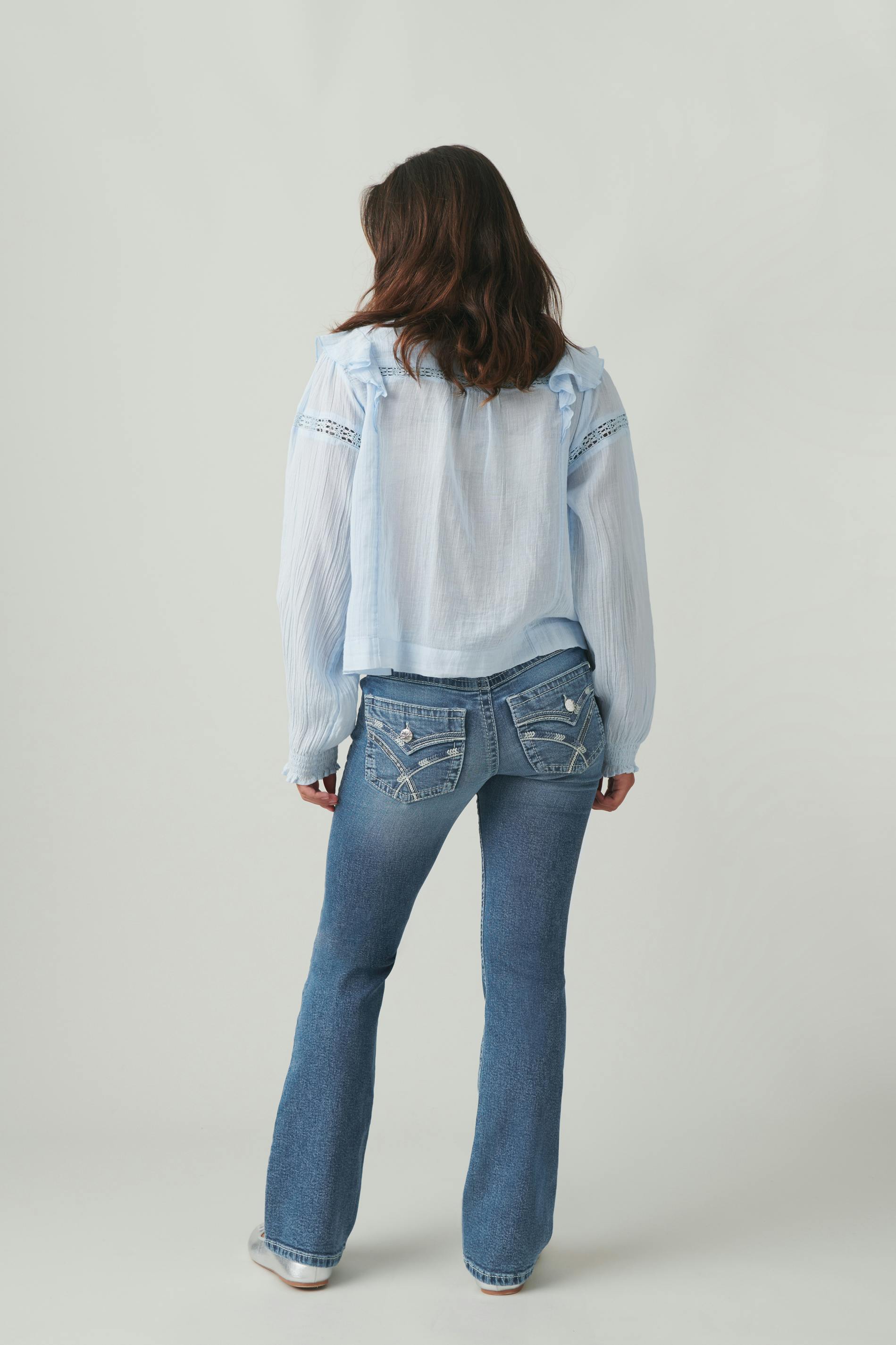 Embroidery jeans