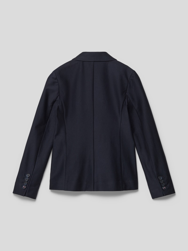 Blazer mit angedeuteten Taschen Modell 'COMFORT' in marineblau