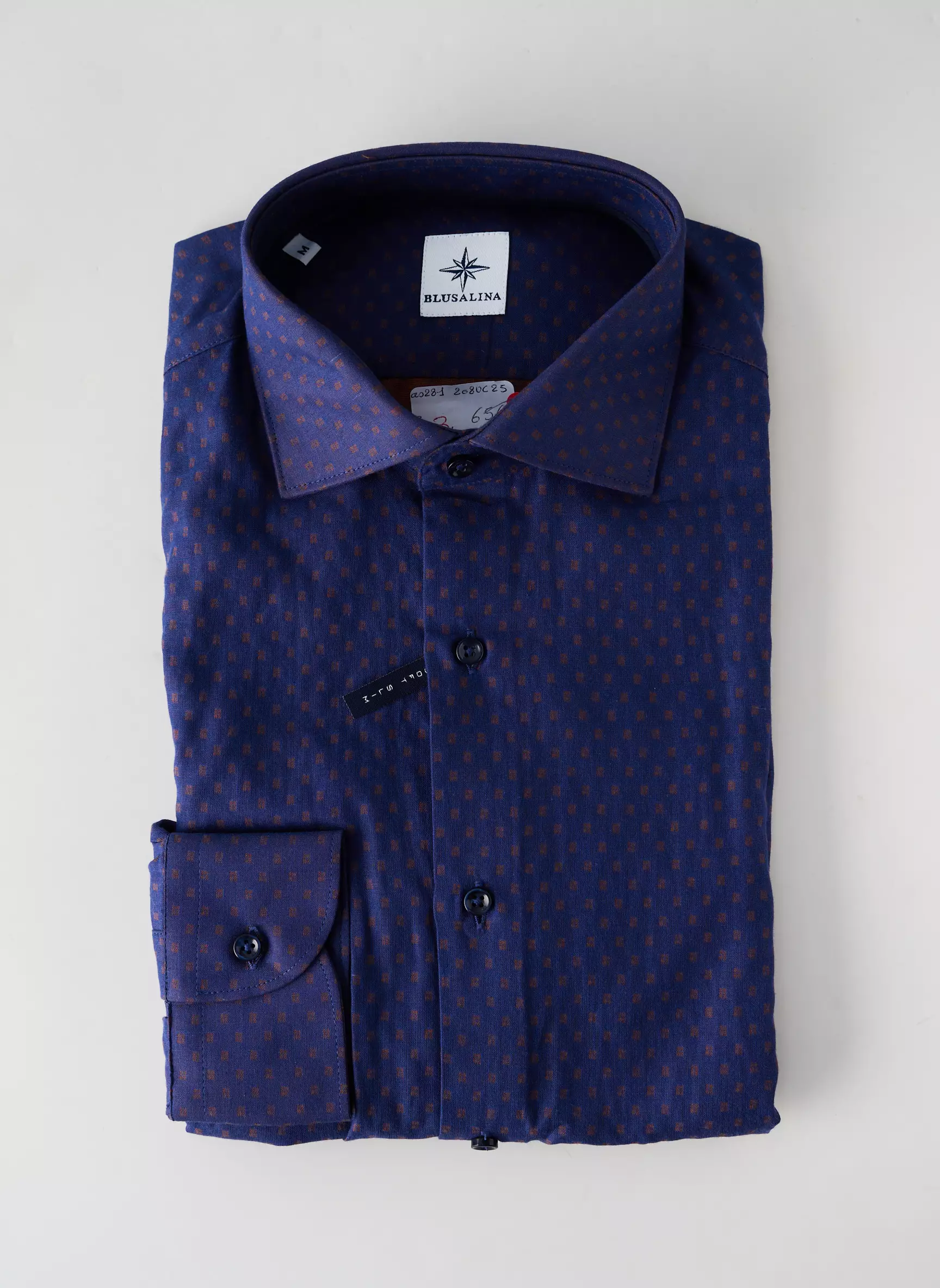Blusalina Manches Longues Homme couleur bleu