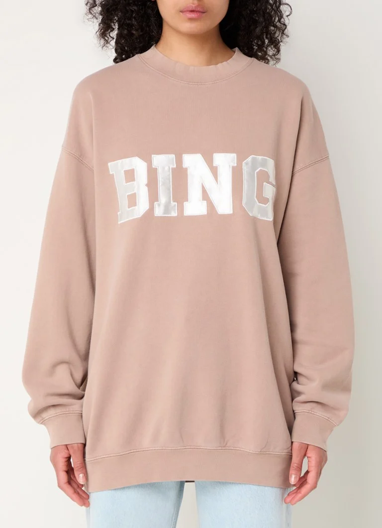 Pull oversize Anine Bing Tyler avec logo