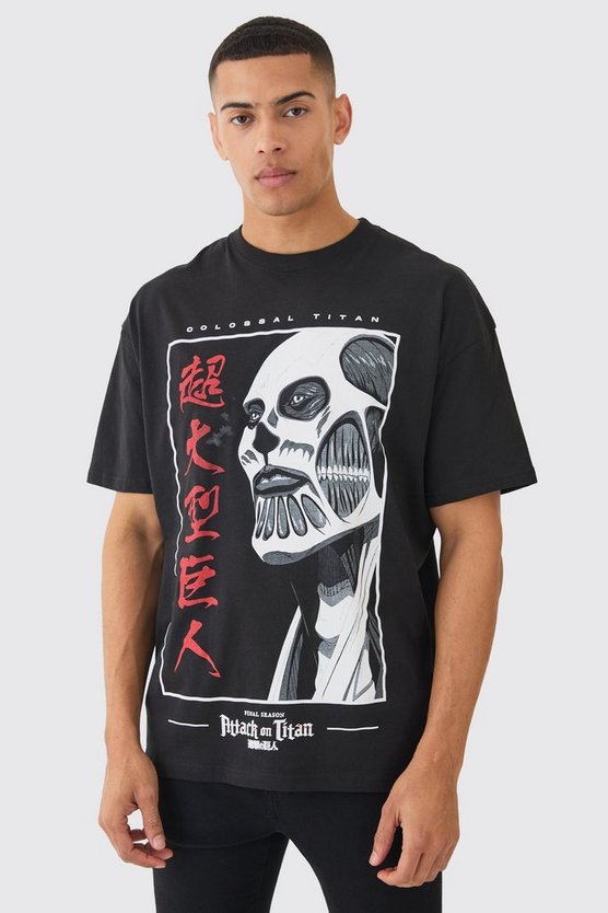 Oversize T-Shirt mit lizenziertem Attack Of Tiger Print