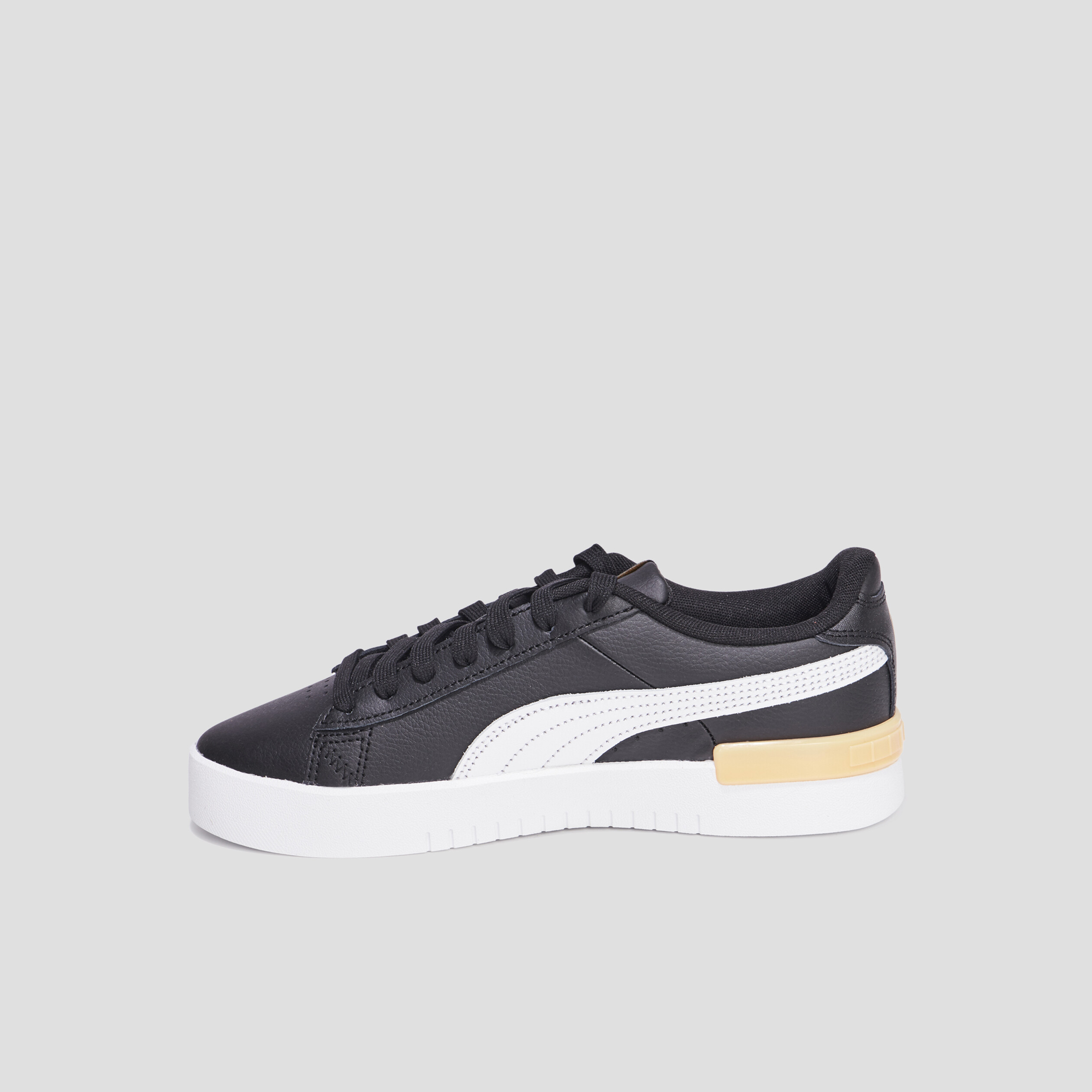 Tennis basses à lacets en cuir Puma Jada noir fille | La Halle