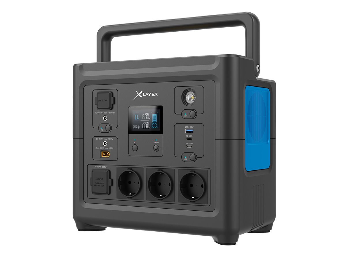 XLayer 1.000W/835Wh Mobile Powerstation