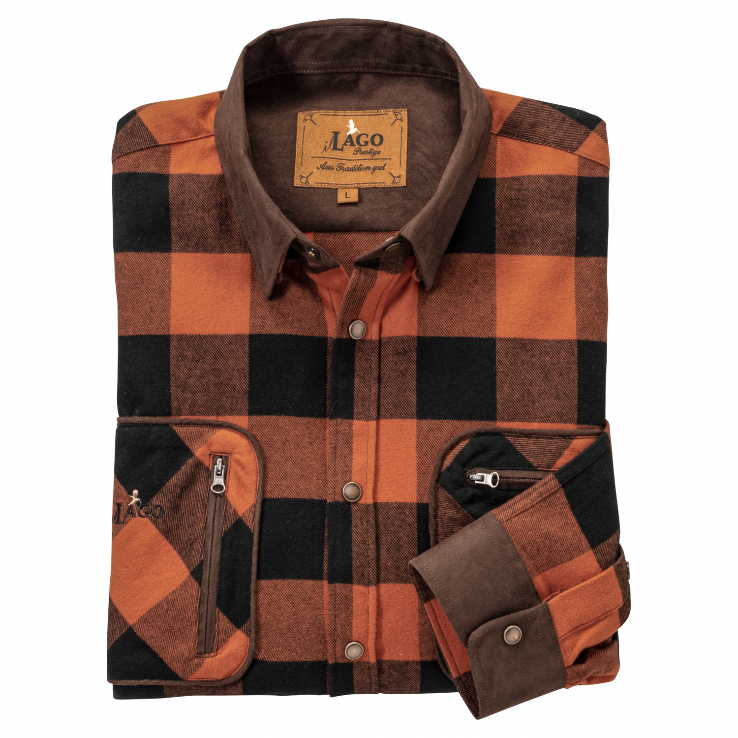 il Lago Prestige Herren Outdoorhemd Matador