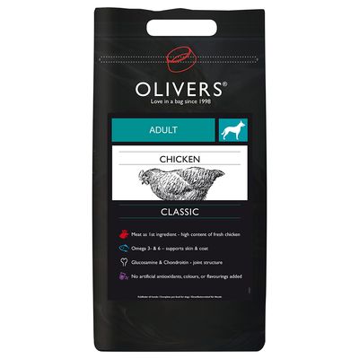 Oliver's Adult Medium Breed mit Huhn